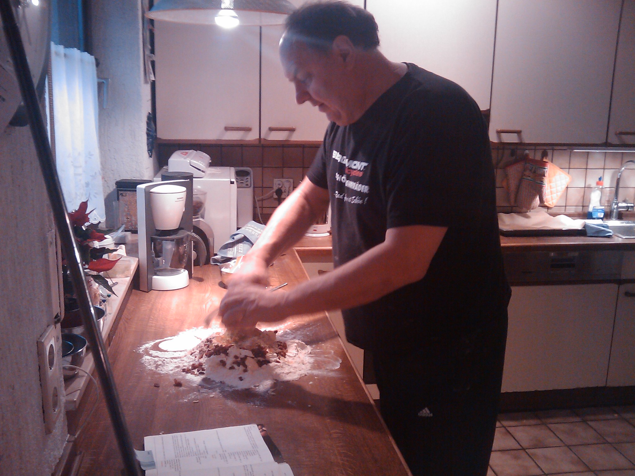 Horst backt Stollen